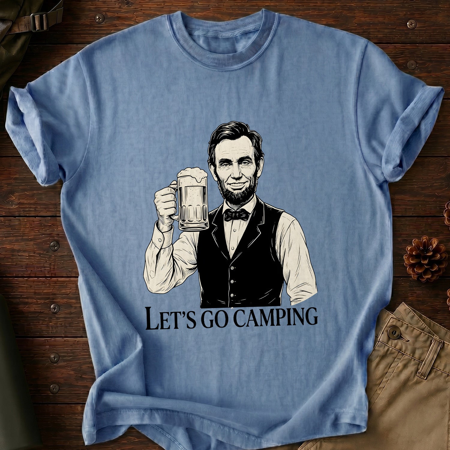 Go Camping With Lincoln T-Shirt