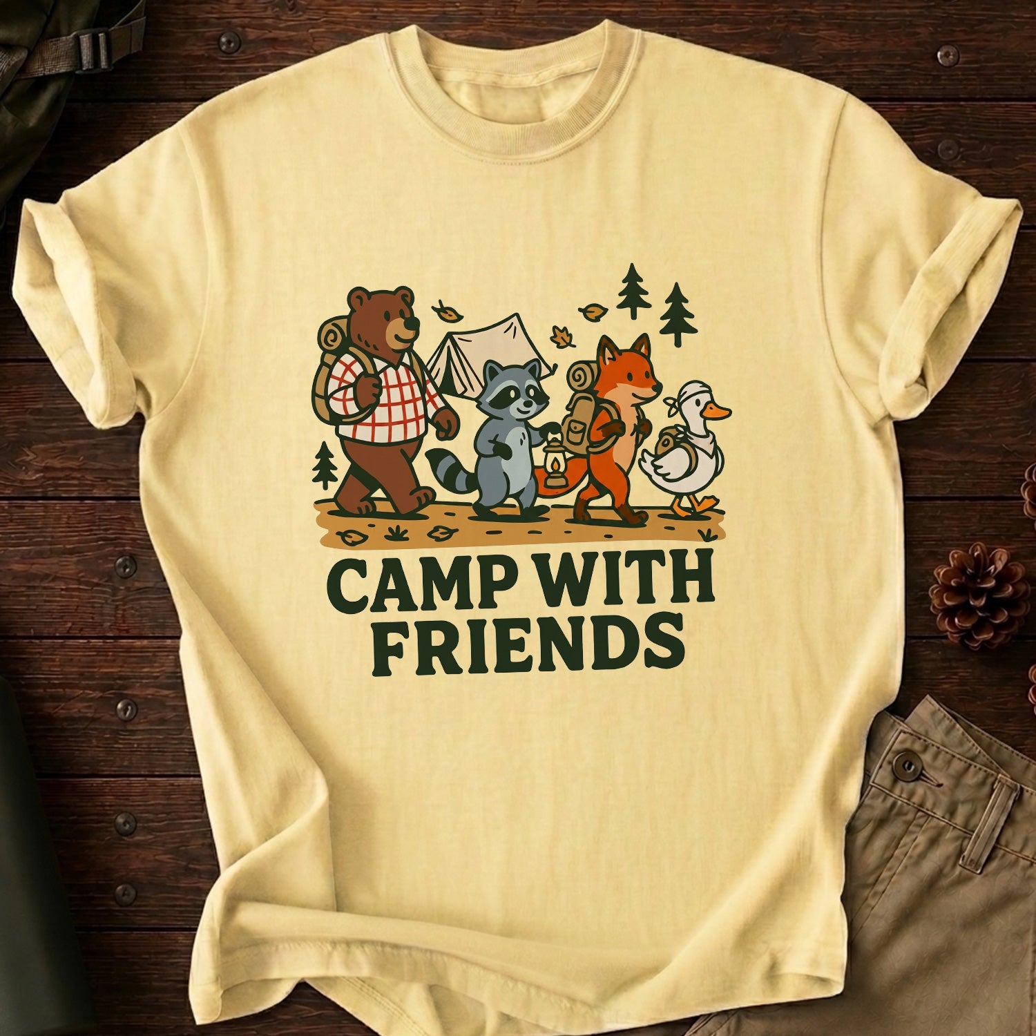 Camp With Friends T-Shirt