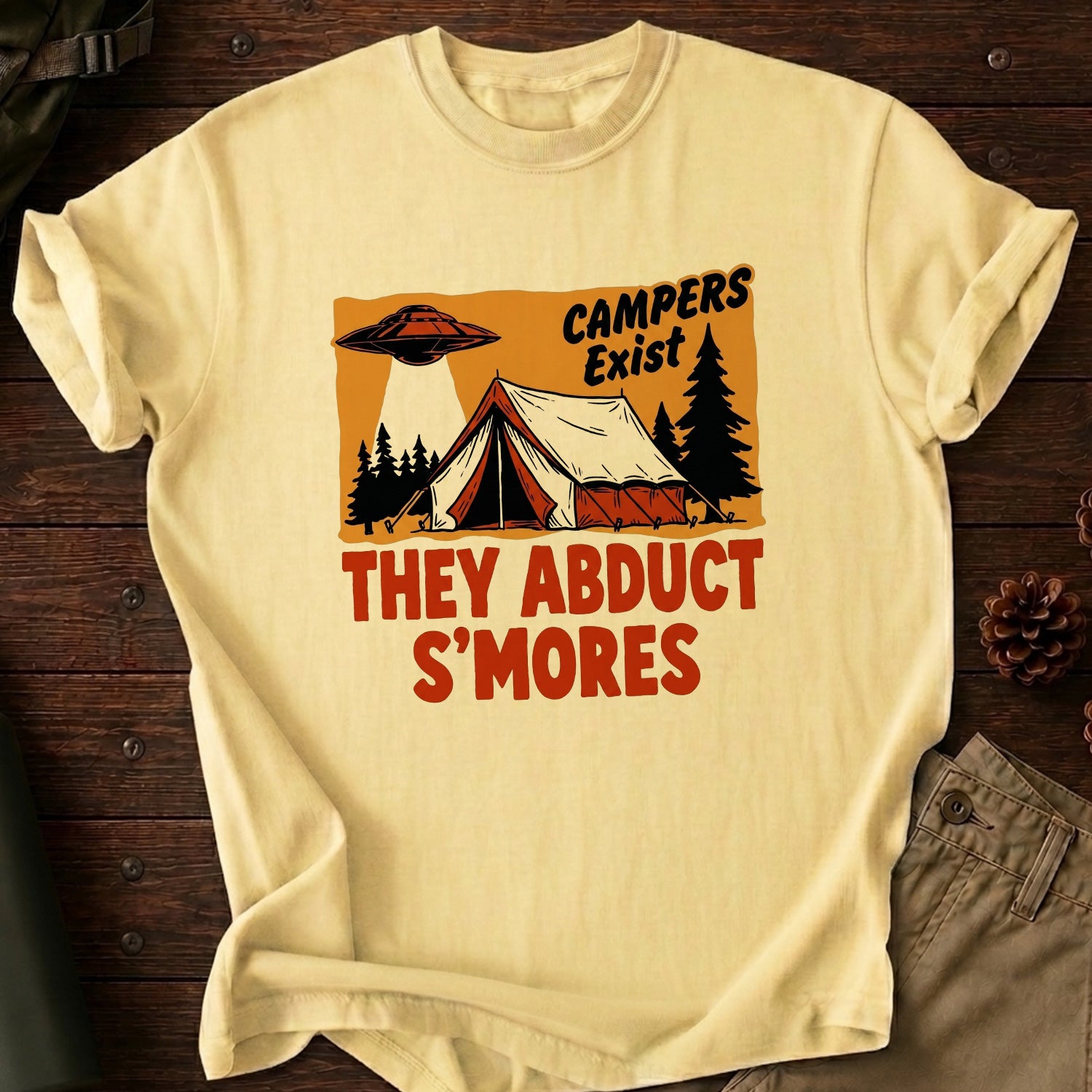 They Abduct S'mores T-Shirt