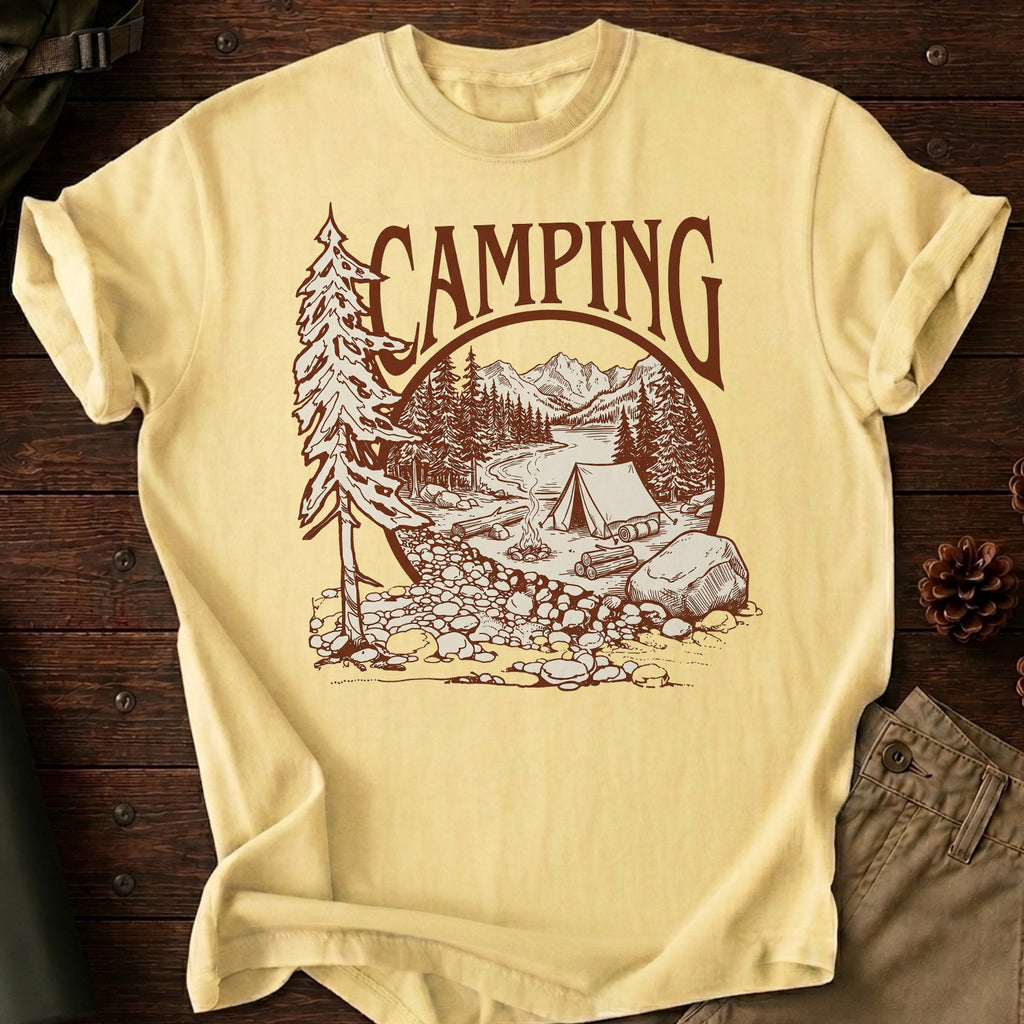 Camping Retro T-Shirt