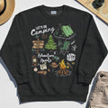 Let’s Go Camping Adventure Sweatshirt, Funny Happy Camper Sweatshirt For Outdoor Enthusiasts And Travelers 1