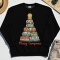 Retro Camper Van Christmas Sweatshirt, Funny Holiday Camping Sweatshirt For Men And Women 2