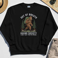 Out of Breath Hiking Society Sweatshirt, Funny Sasquatch Outdoor Camping Sweatshirt 2