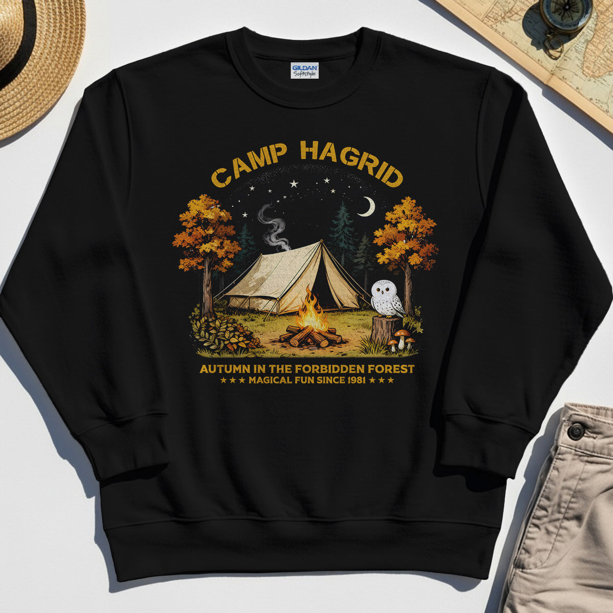 Vintage Camp Hagrid 1981 Sweatshirt 2