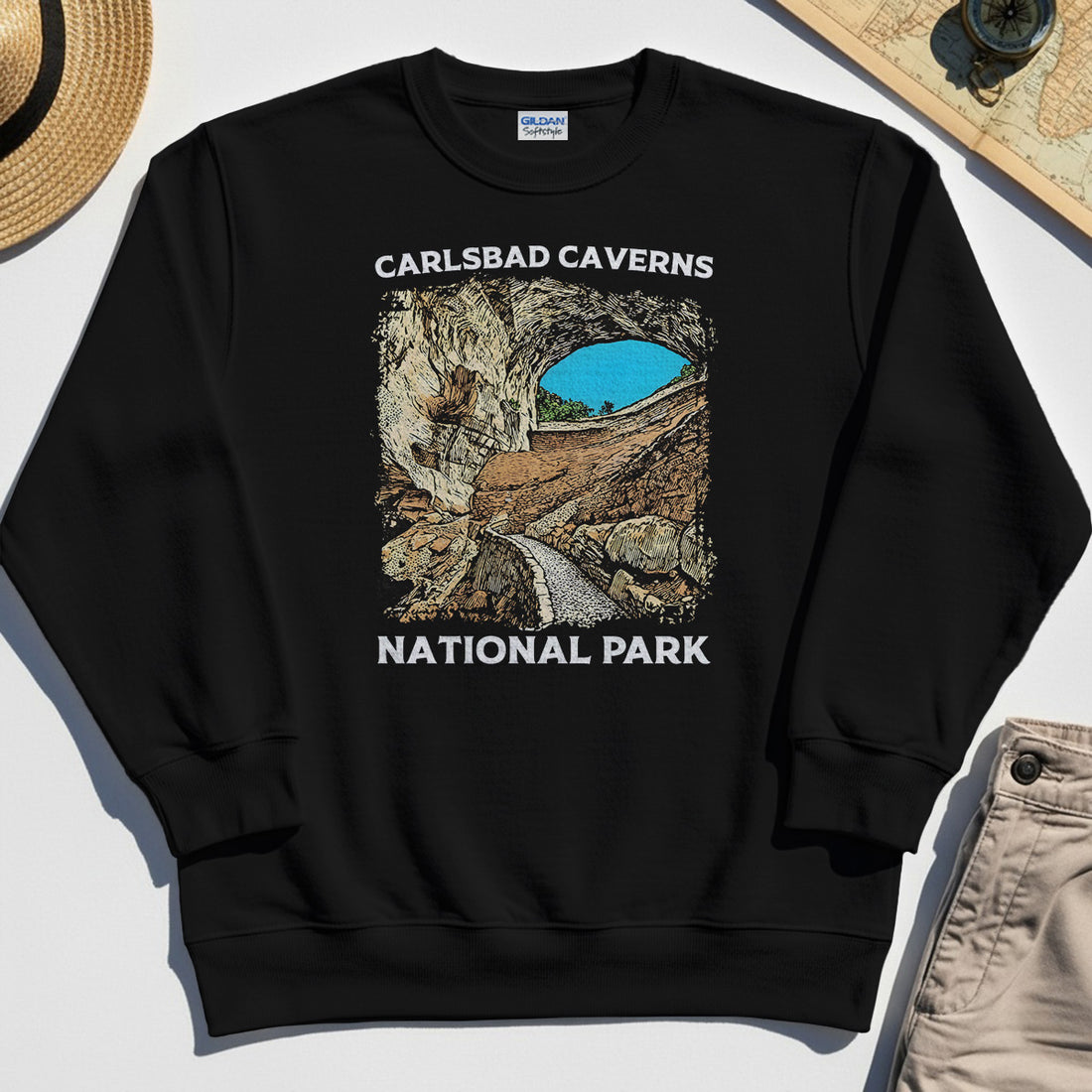 Carlsbad Caverns National Park Sweatshirt 1