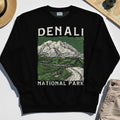 Denali National Park Sweatshirt, National Park Mountain Landscape Sweatshirt 2