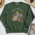 Vintage Lord of the Camp Campfire Sweatshirt, Tent And Campfire Mountain Scene Sweatshirt 1