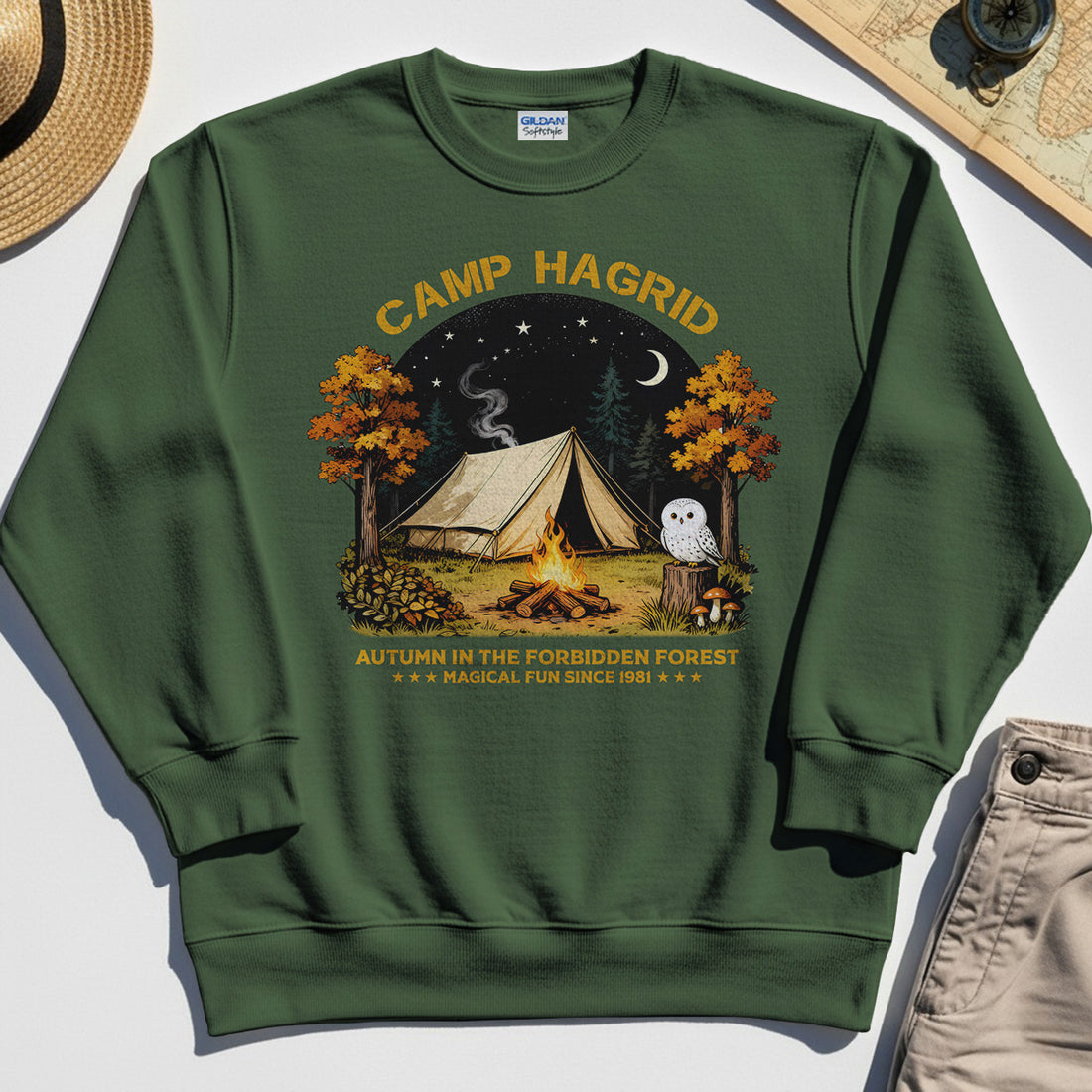 Vintage Camp Hagrid 1981 Sweatshirt 1