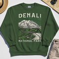 Denali National Park Sweatshirt, National Park Mountain Landscape Sweatshirt 3