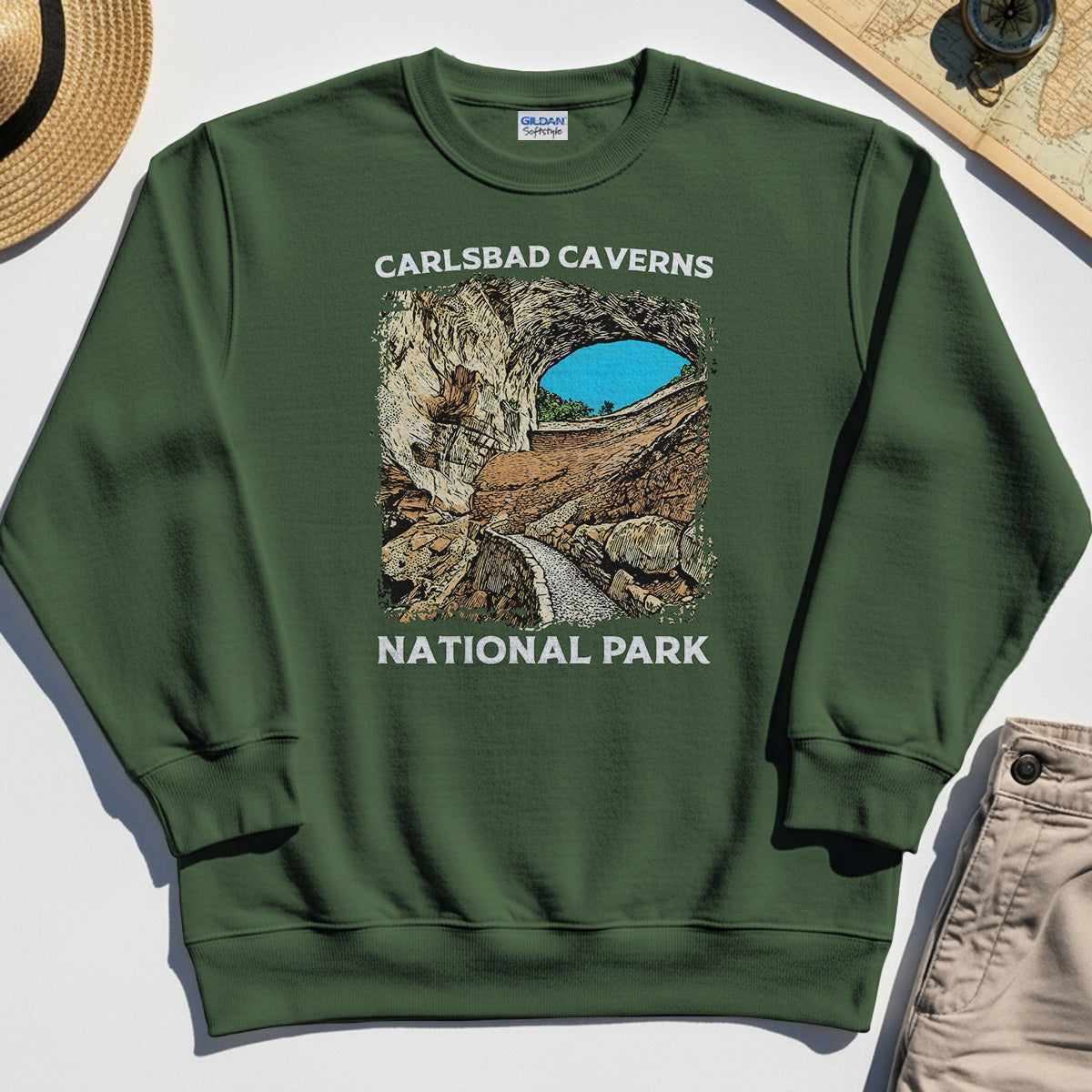 Carlsbad Caverns National Park Sweatshirt 1
