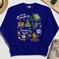 Let’s Go Camping Adventure Sweatshirt, Funny Happy Camper Sweatshirt For Outdoor Enthusiasts And Travelers 6