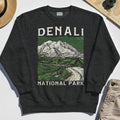 Denali National Park Sweatshirt, National Park Mountain Landscape Sweatshirt 4