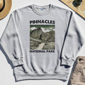 Pinnacles National Park Sweatshirt, Vintage Nature Camping Adventure Sweatshirt 1