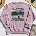 Yellowstone National Park Sweatshirt, Bigfoot Hiking Graphic 6