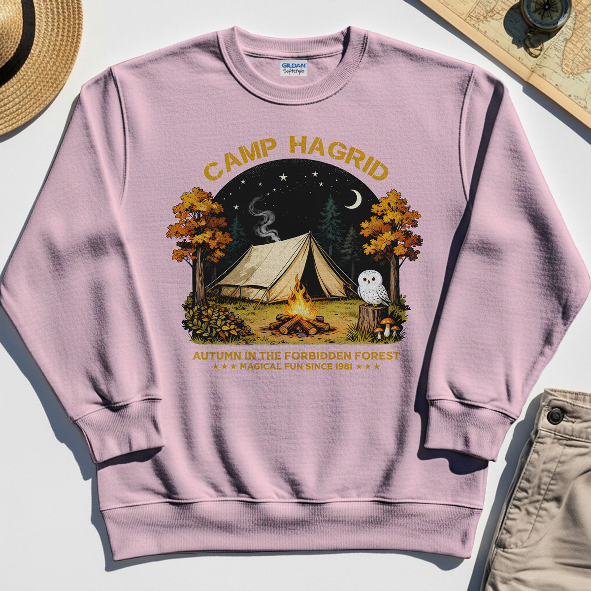 Vintage Camp Hagrid 1981 Sweatshirt 5