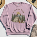 Vintage Lord of the Camp Campfire Sweatshirt, Tent And Campfire Mountain Scene Sweatshirt 7