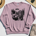 Funny Bigfoot Rock On Sweatshirt 5
