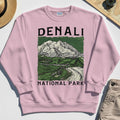 Denali National Park Sweatshirt, National Park Mountain Landscape Sweatshirt 5