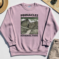 Pinnacles National Park Sweatshirt, Vintage Nature Camping Adventure Sweatshirt 5