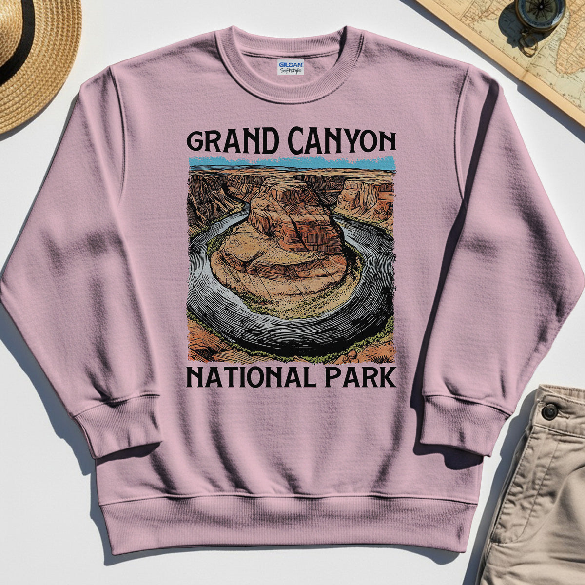 Retro Grand Canyon National Park Sweatshirt 6