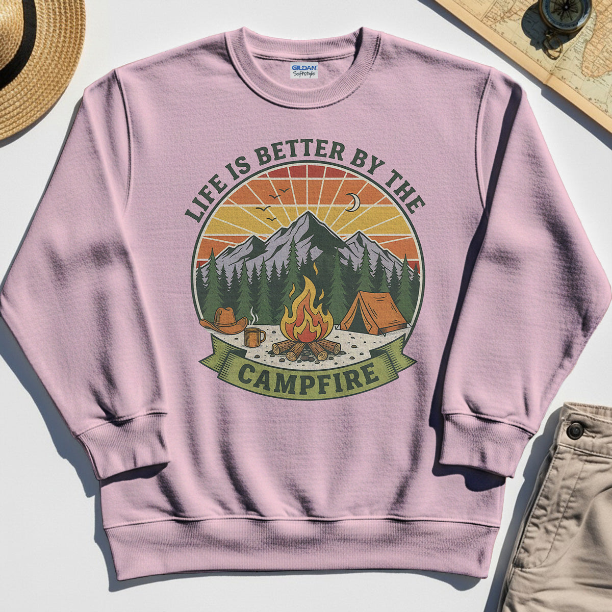 Life Is Better By The Campfire Sweatshirt 5