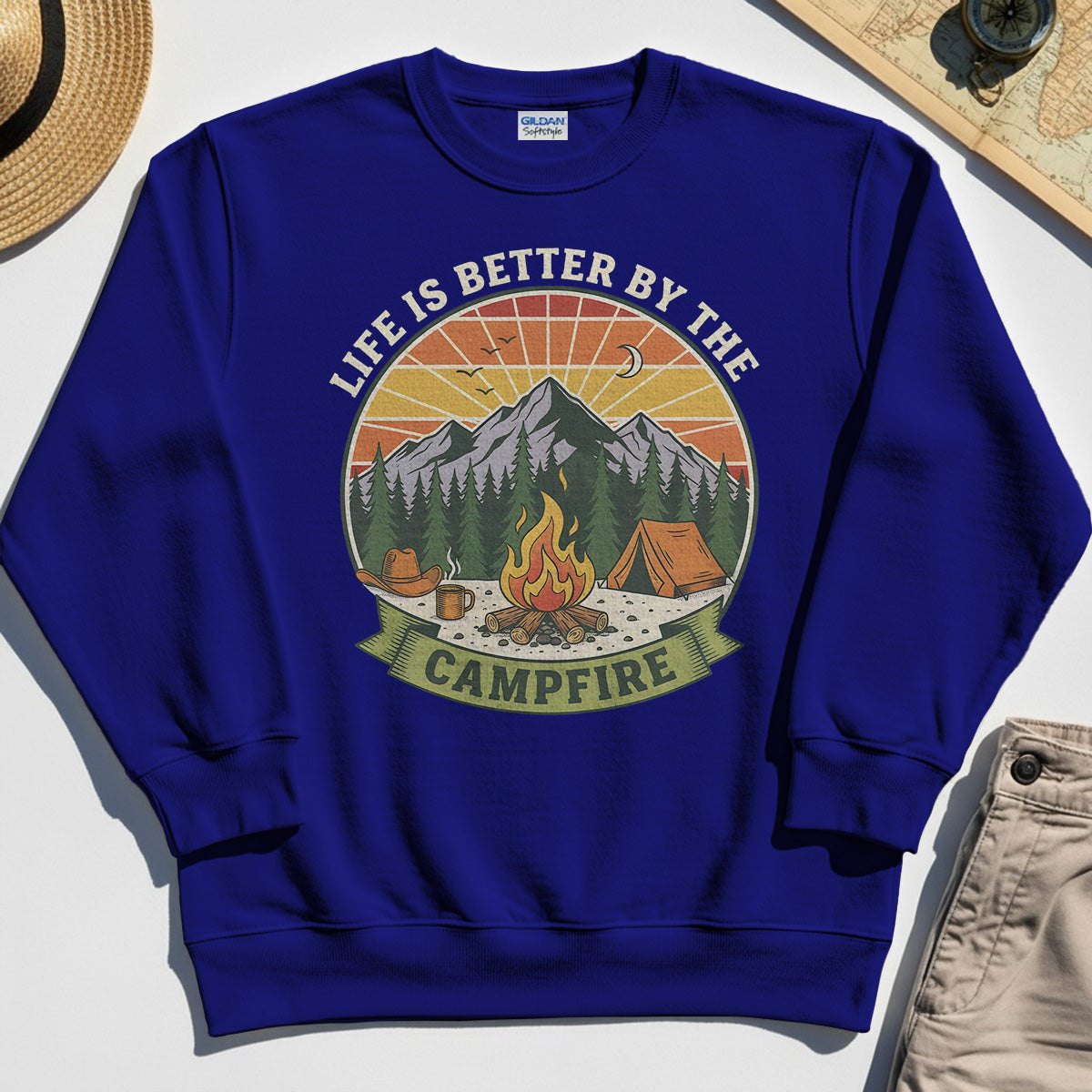 Life Is Better By The Campfire Sweatshirt 6
