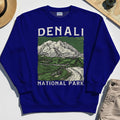 Denali National Park Sweatshirt, National Park Mountain Landscape Sweatshirt 6