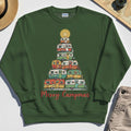 Retro Camper Van Christmas Sweatshirt, Funny Holiday Camping Sweatshirt For Men And Women 3