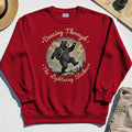 Dancing Through The Lightning Strikes Camping Bears Sweatshirt 7