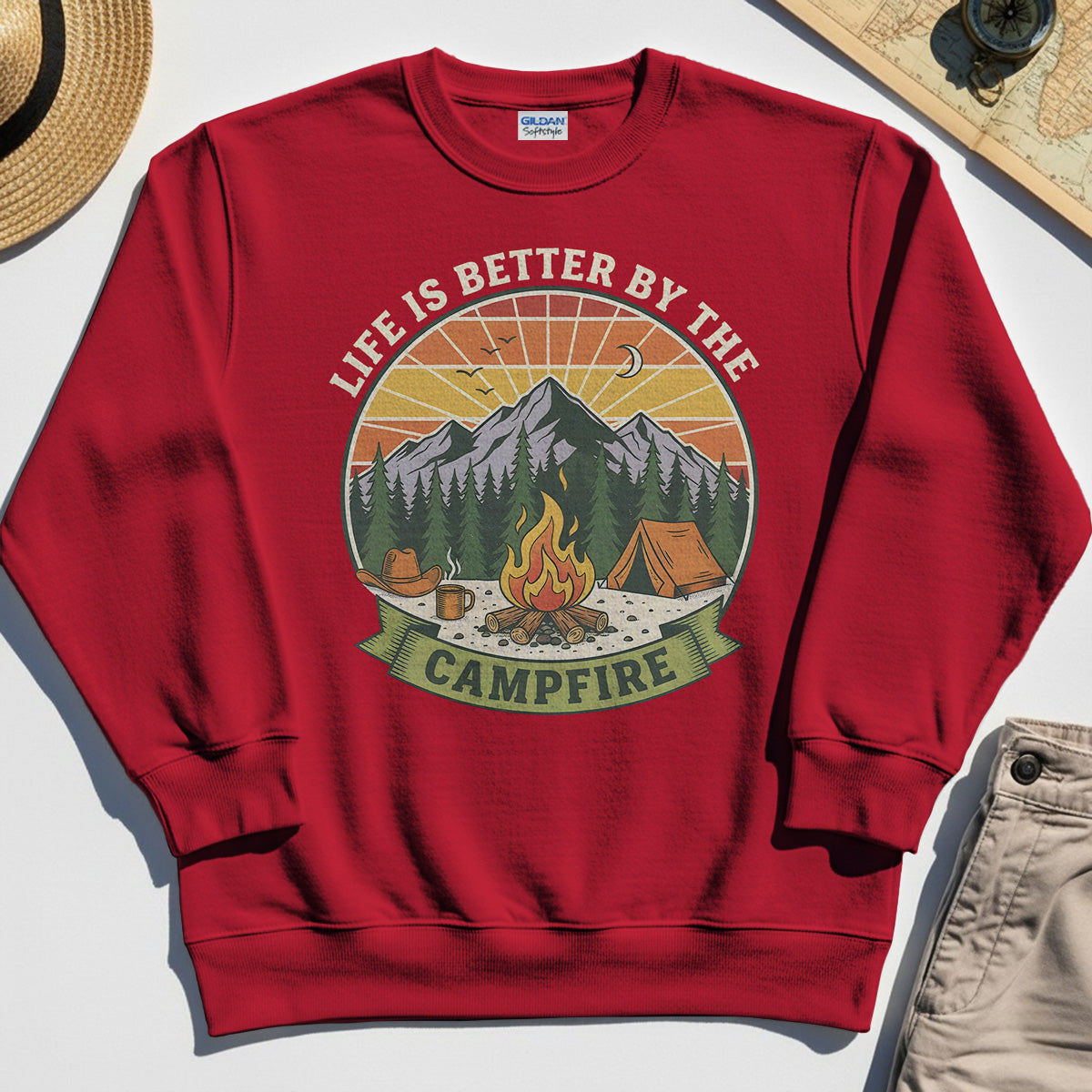 Life Is Better By The Campfire Sweatshirt 7