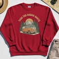 Take The Scenic Route Sweatshirt, Vintage Road Trip Sweatshirt For Travelers And Adventure Lovers 7