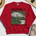 Denali National Park Sweatshirt, National Park Mountain Landscape Sweatshirt 7