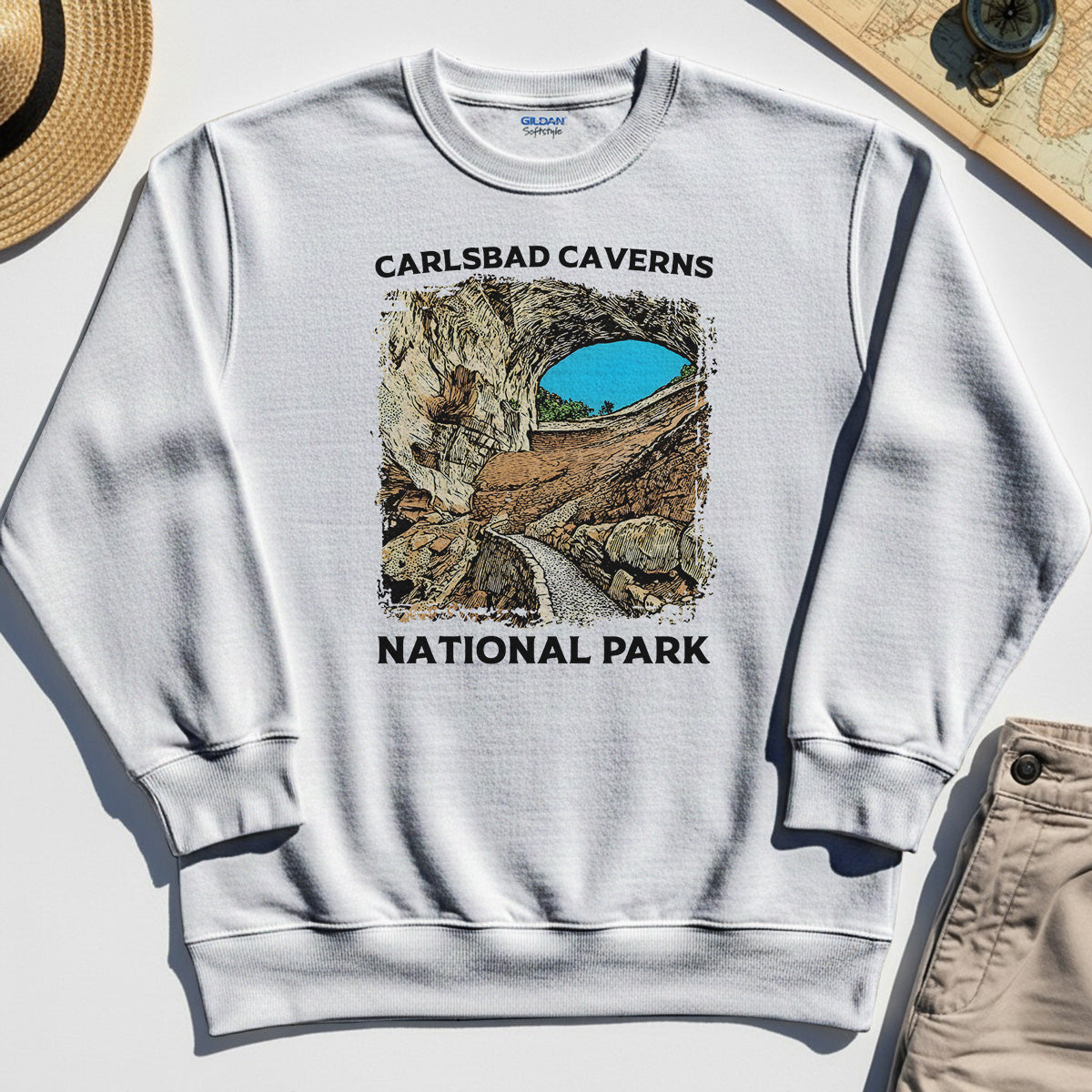 Carlsbad Caverns National Park Sweatshirt 8