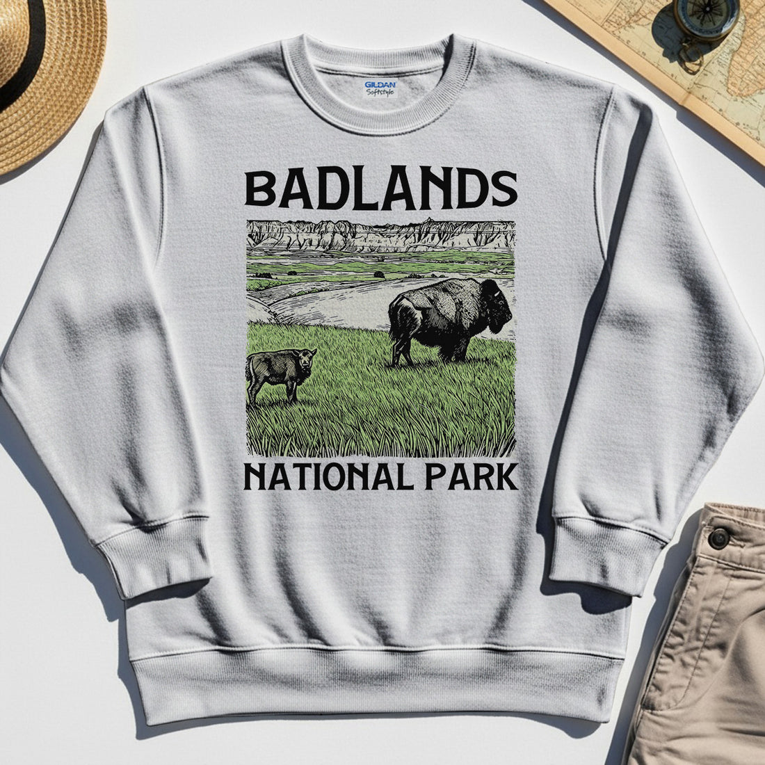 Badlands National Park Sweatshirt 1