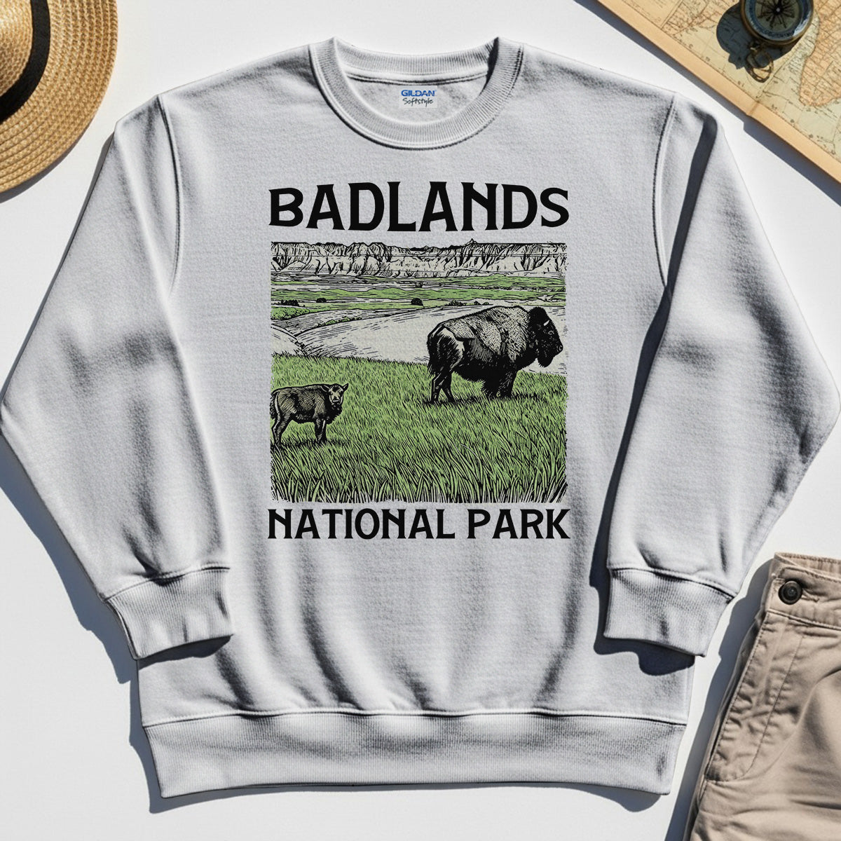Badlands National Park Sweatshirt 1