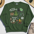 Let’s Go Camping Adventure Sweatshirt, Funny Happy Camper Sweatshirt For Outdoor Enthusiasts And Travelers 3