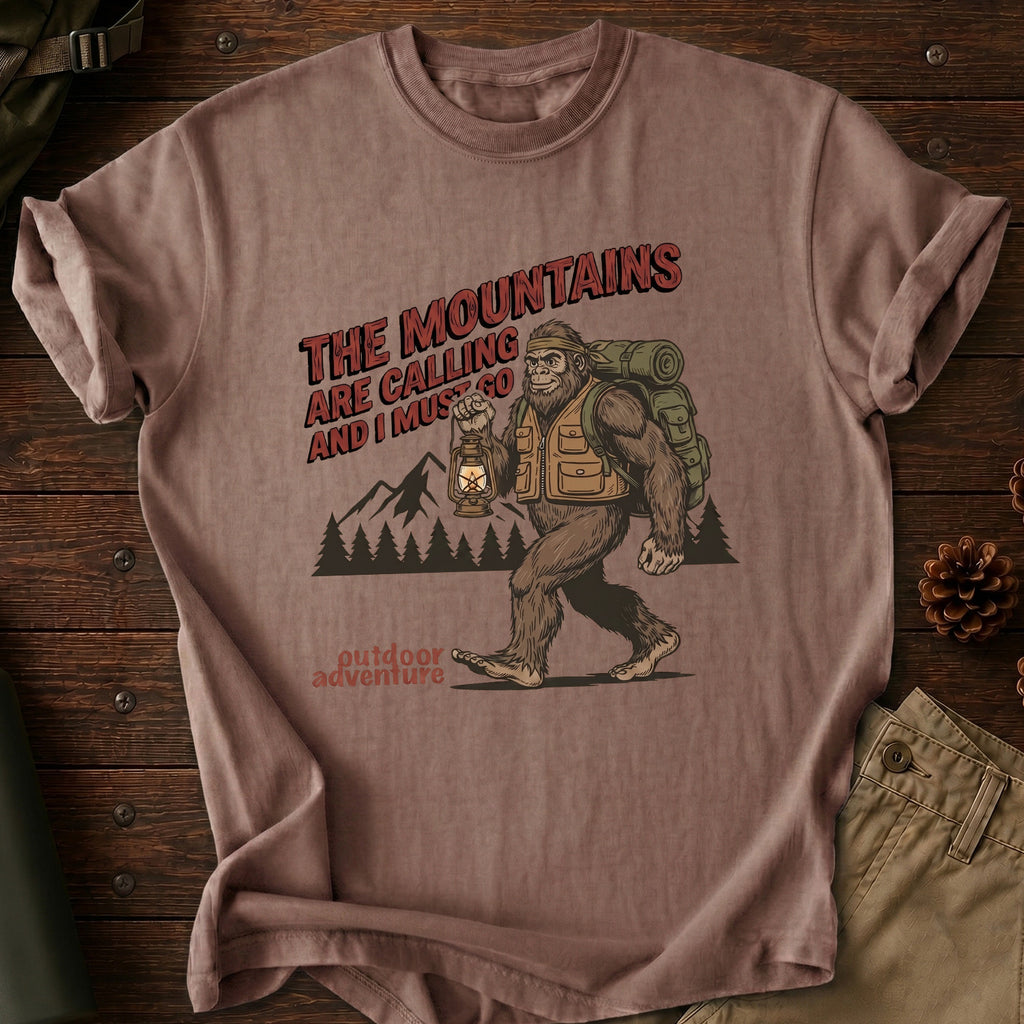 The Mountains Are Calling and I Must Go T-Shirt