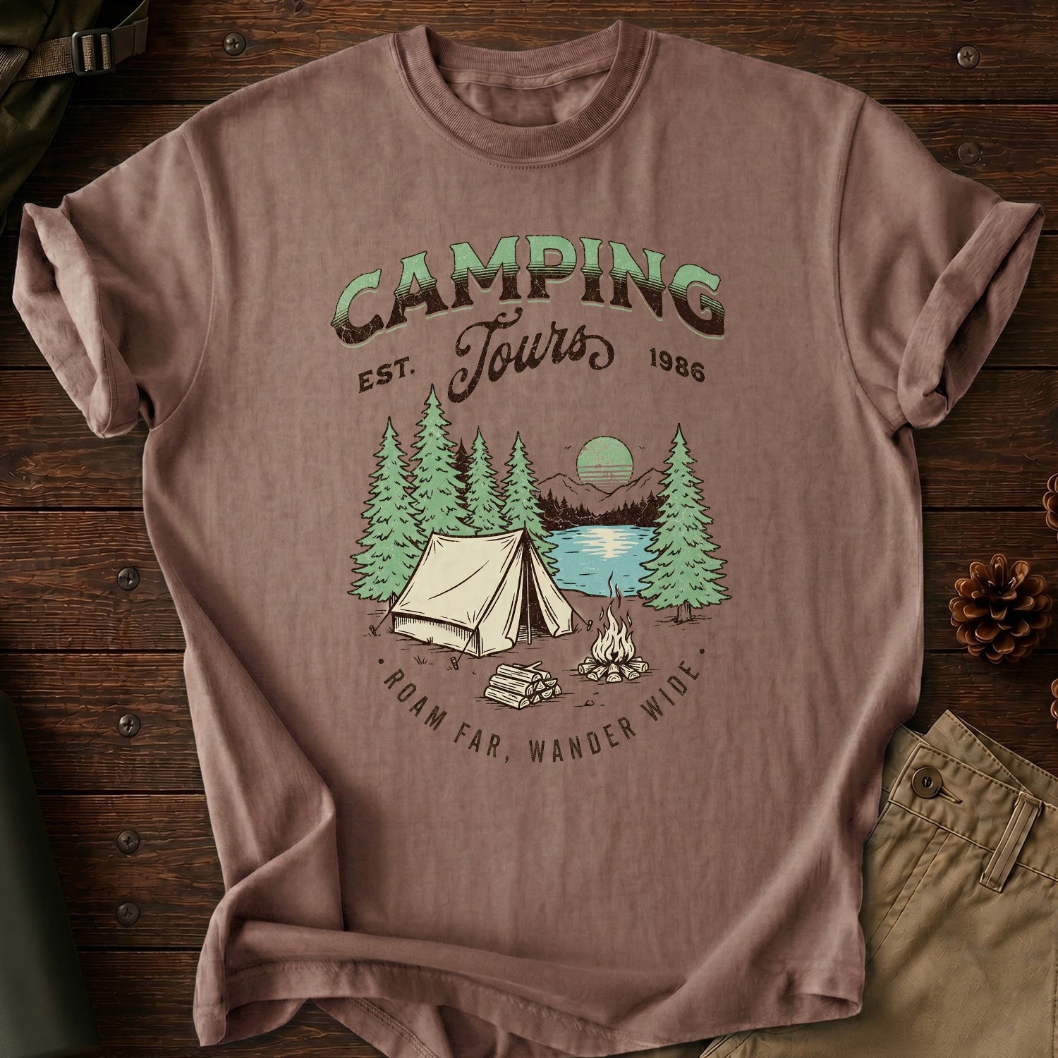 Camping Tours T-Shirt