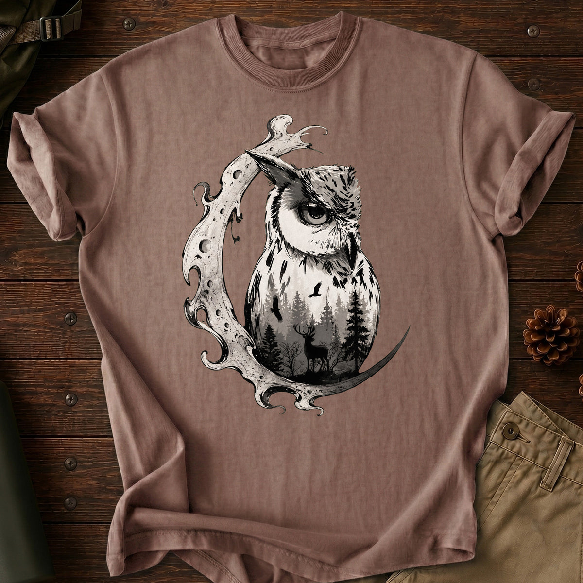 Moonlit Watcher T-Shirt