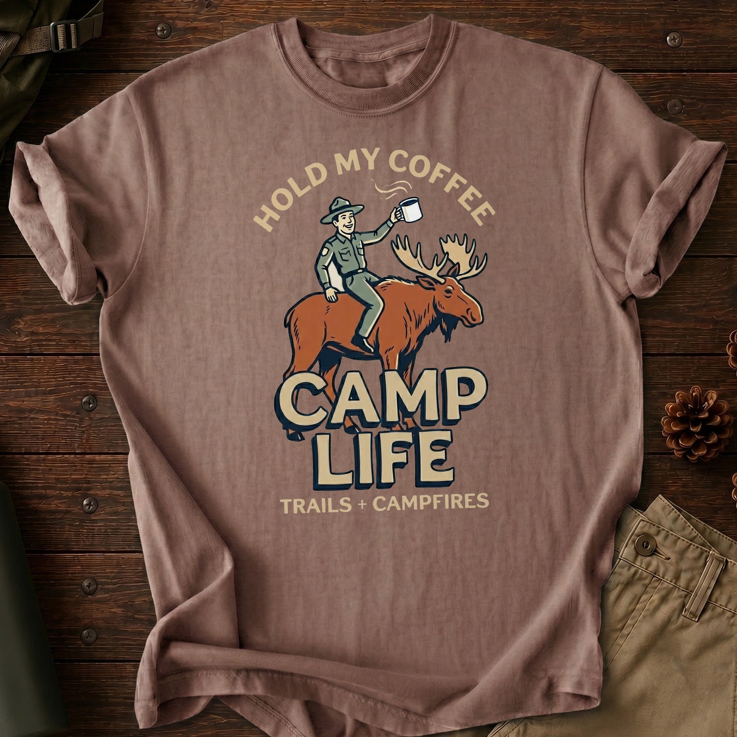 Camp Life Coffee T-Shirt
