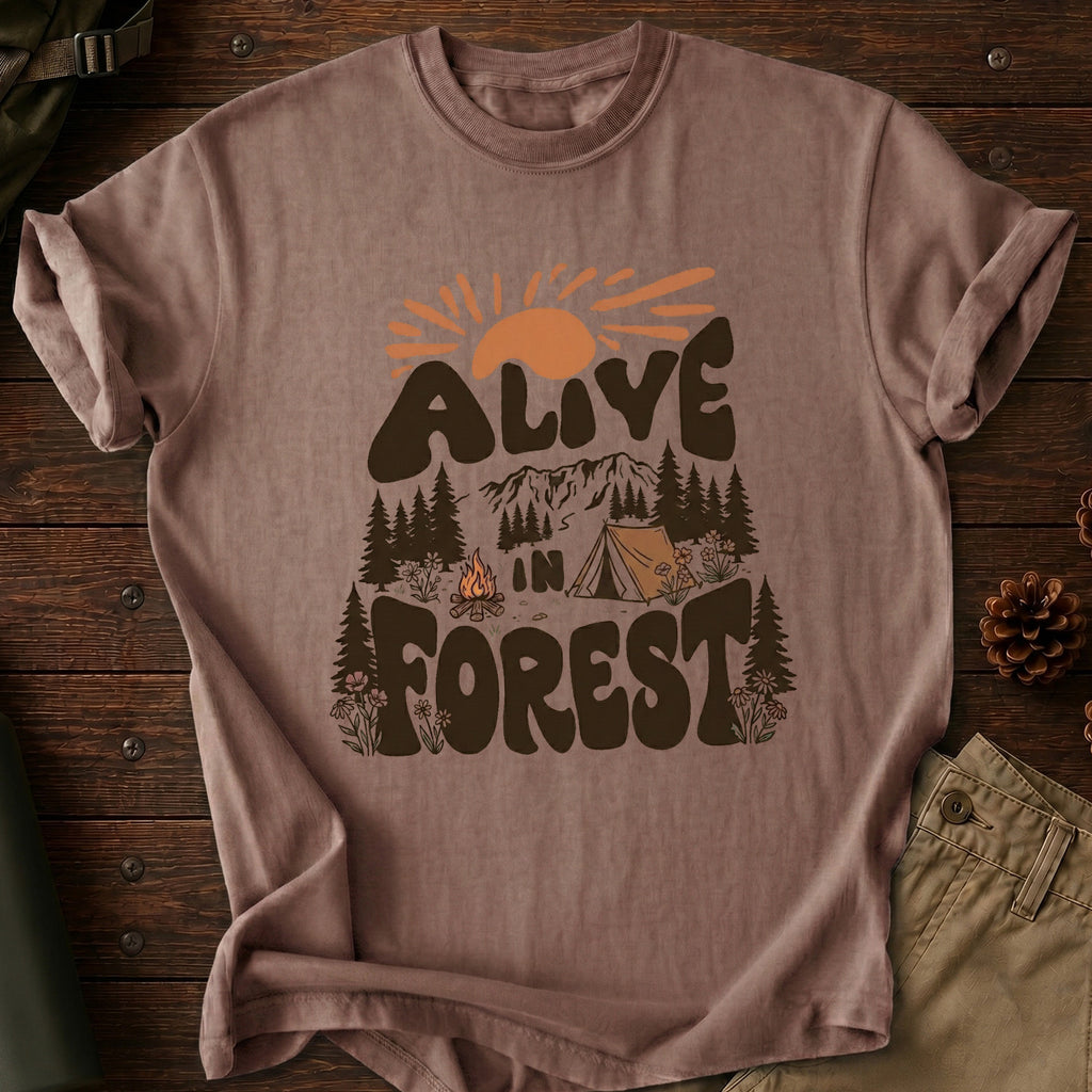 Alive In Forest T-Shirt