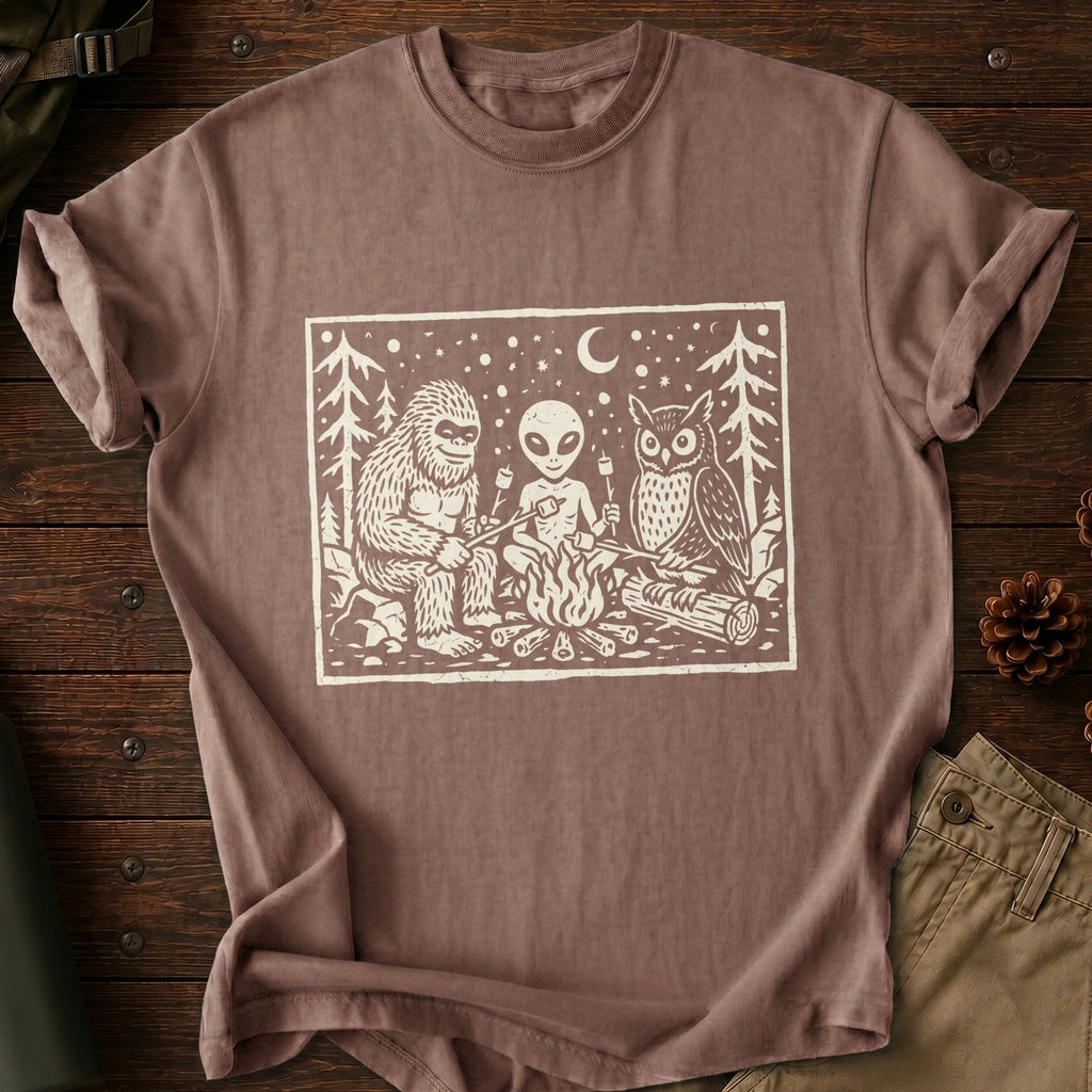 Area 51 Camping Squad T-Shirt