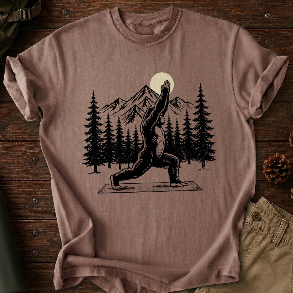 Bigfoot's Sun Salutation T-Shirt