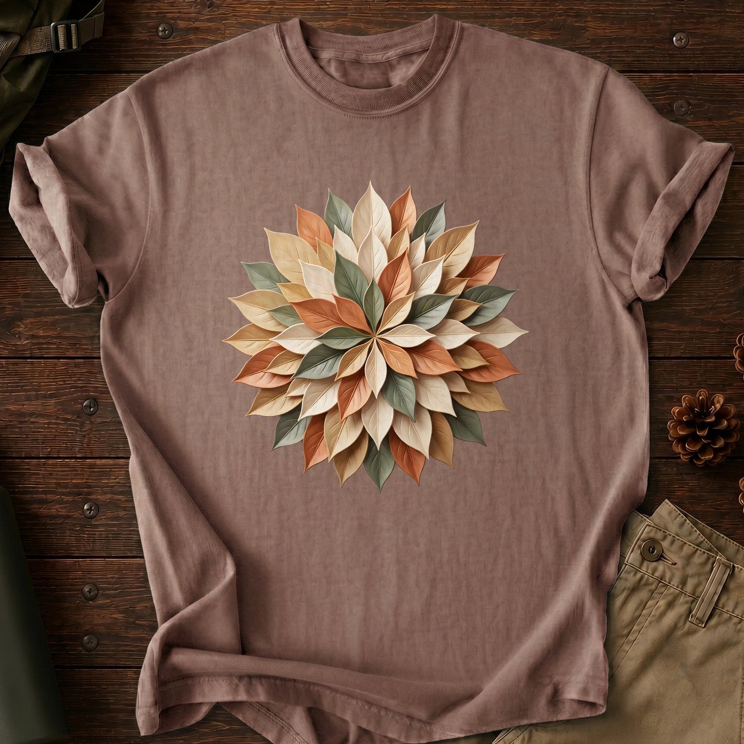 Leaf Mandala T-Shirt
