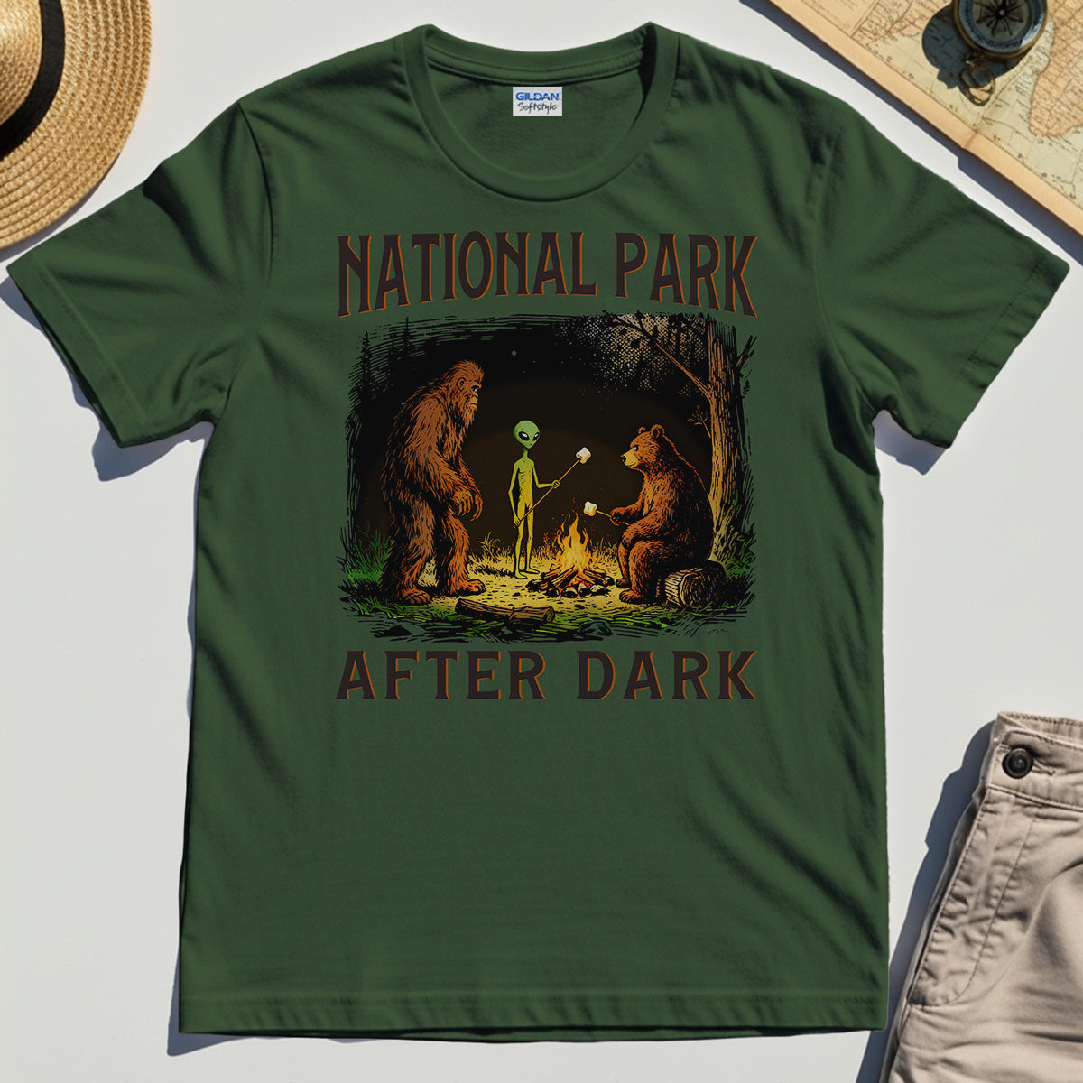 Funny National Park After Dark Shirt 7