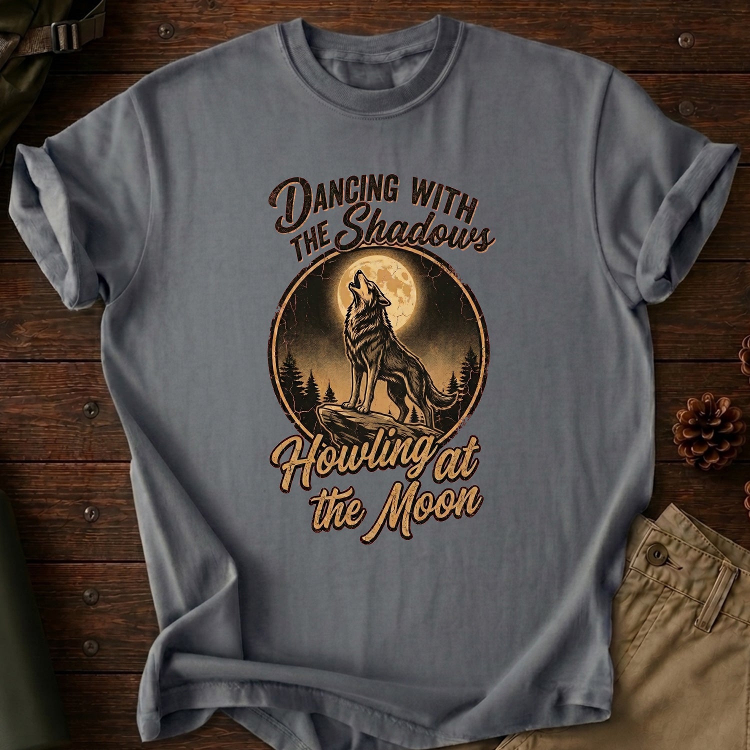 Camp Like A Wolf T-Shirt