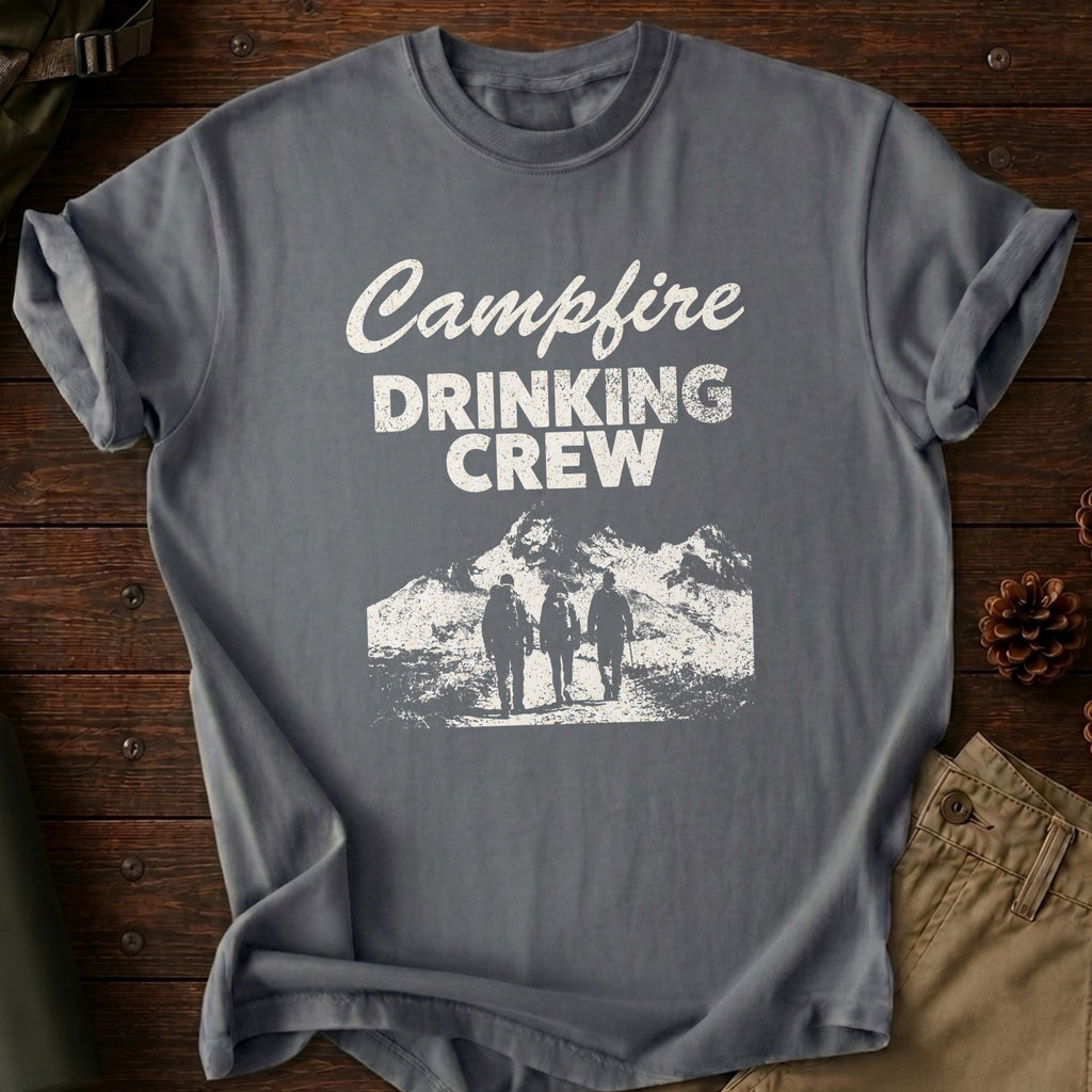 Campfire Drinking Crew T-shirt