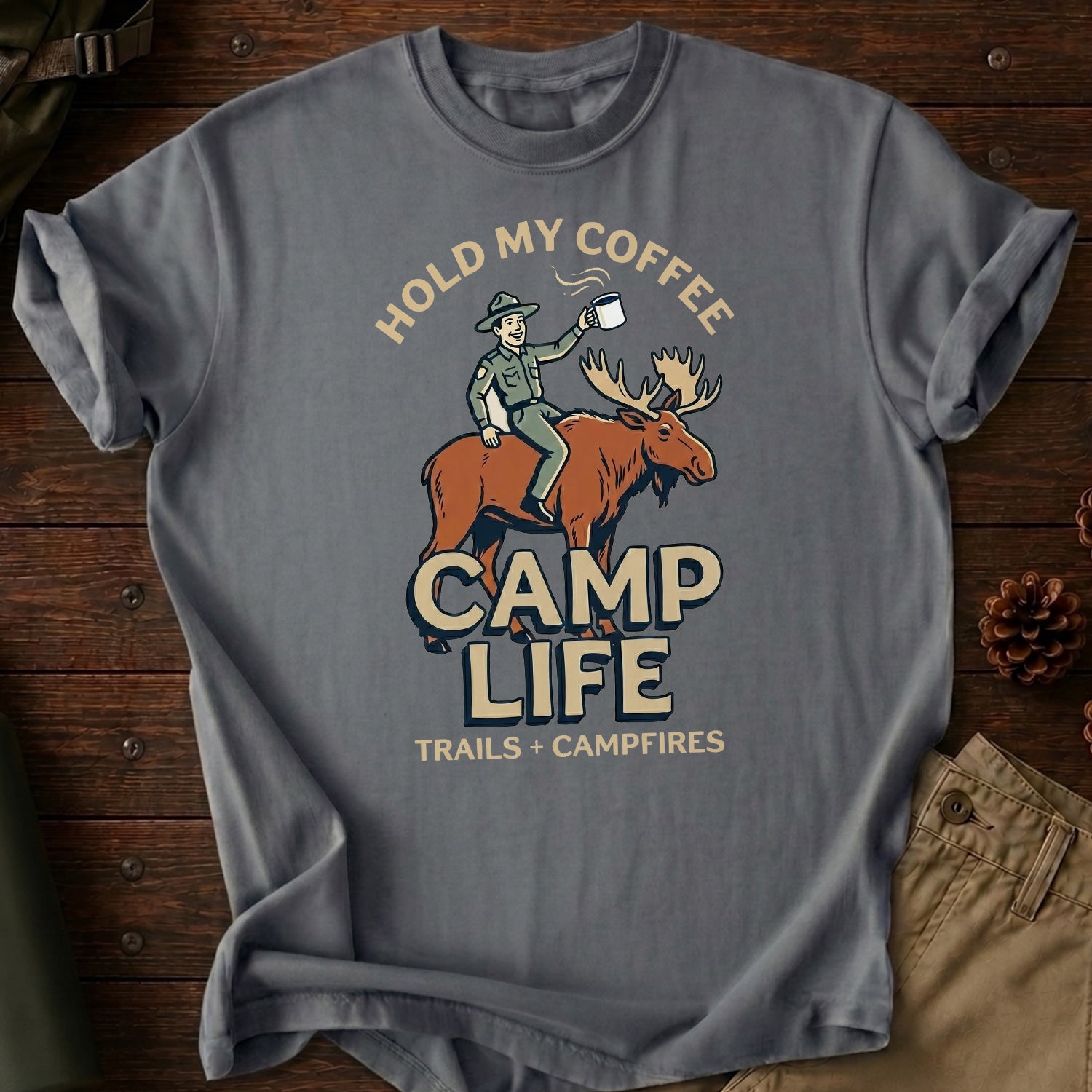 Camp Life Coffee T-Shirt