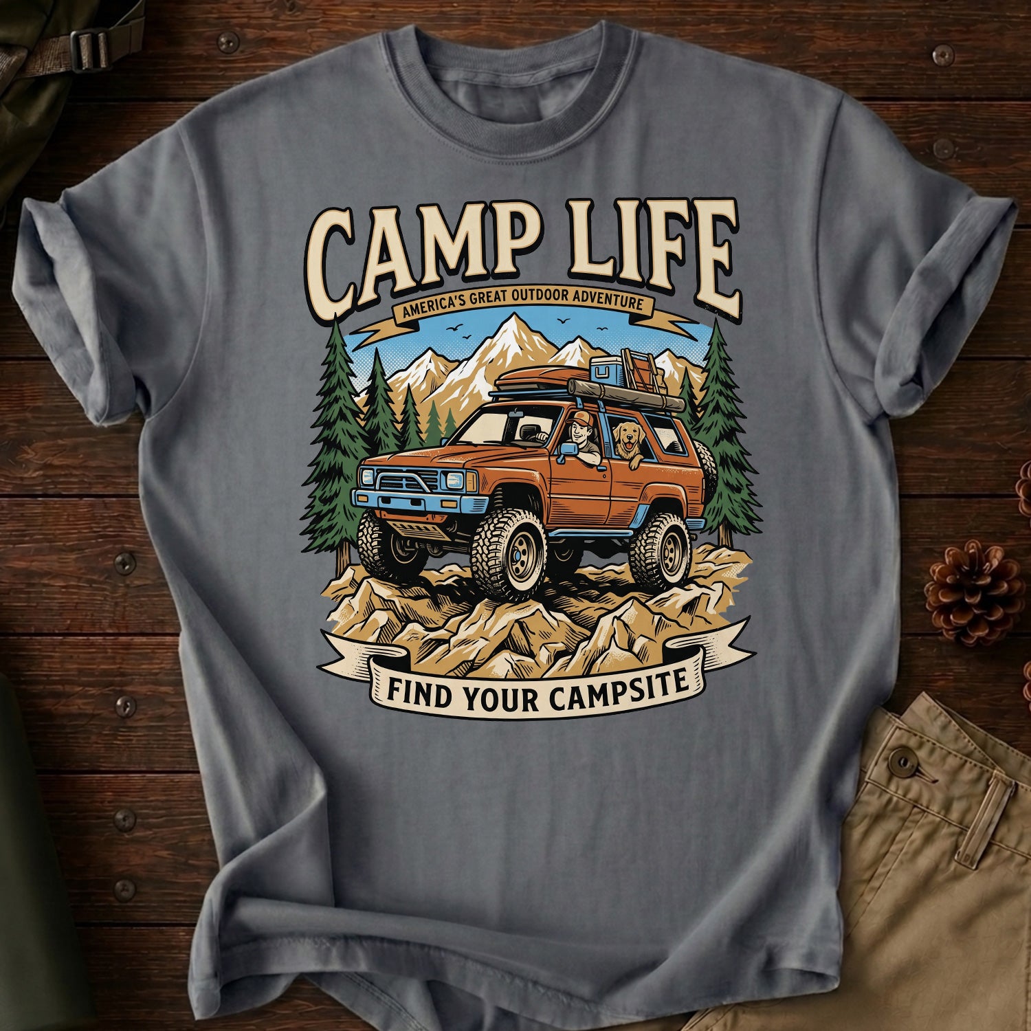 Find Your Campsite T-Shirt