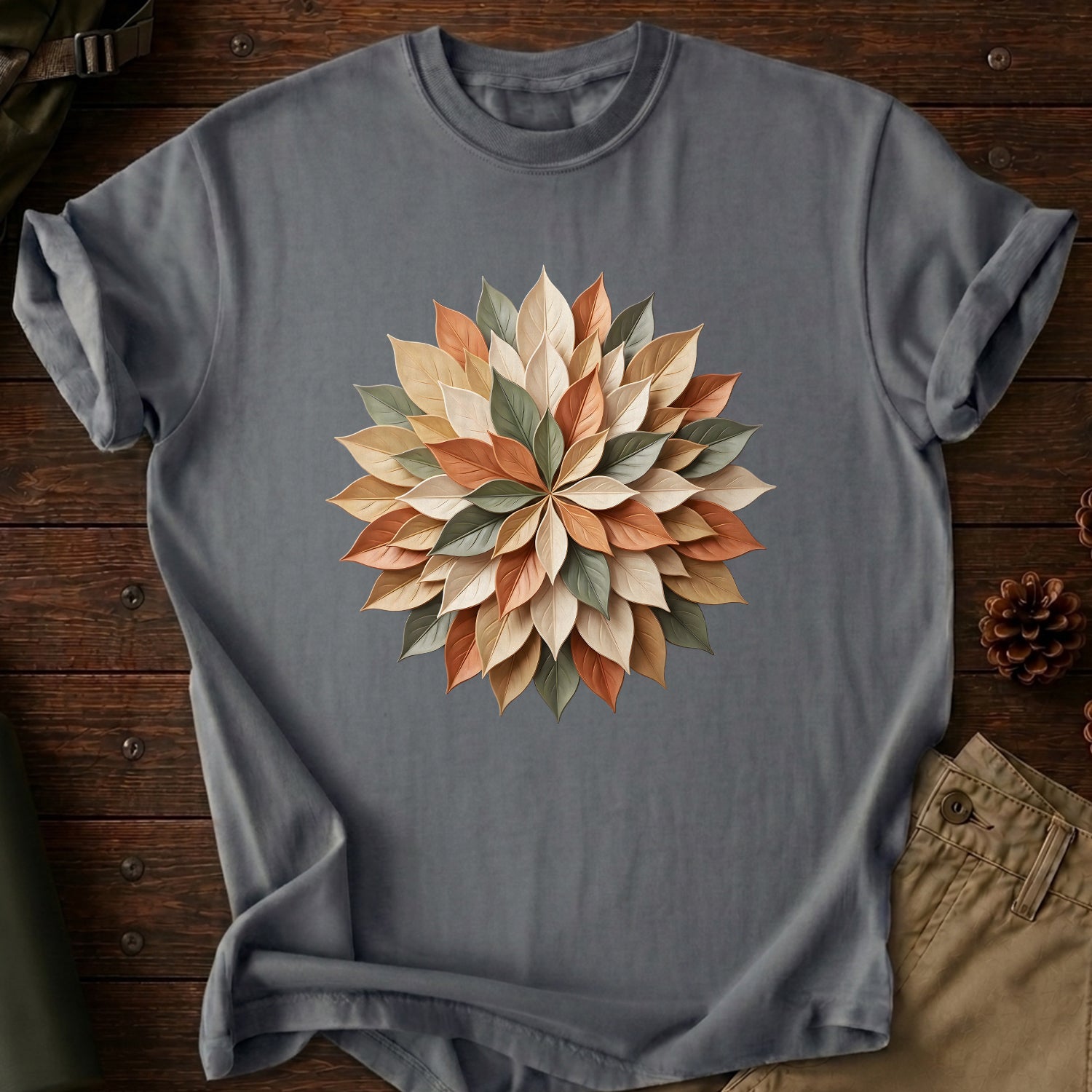 Leaf Mandala T-Shirt